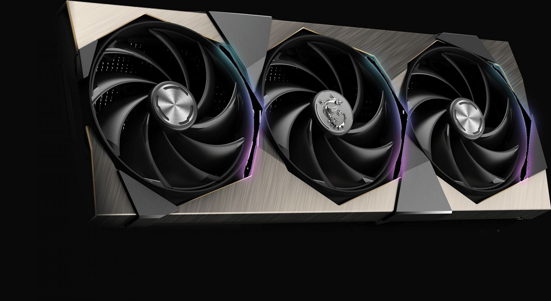 The MSI Suprim X RTX 4070 Ti graphics card (Image via MSI)