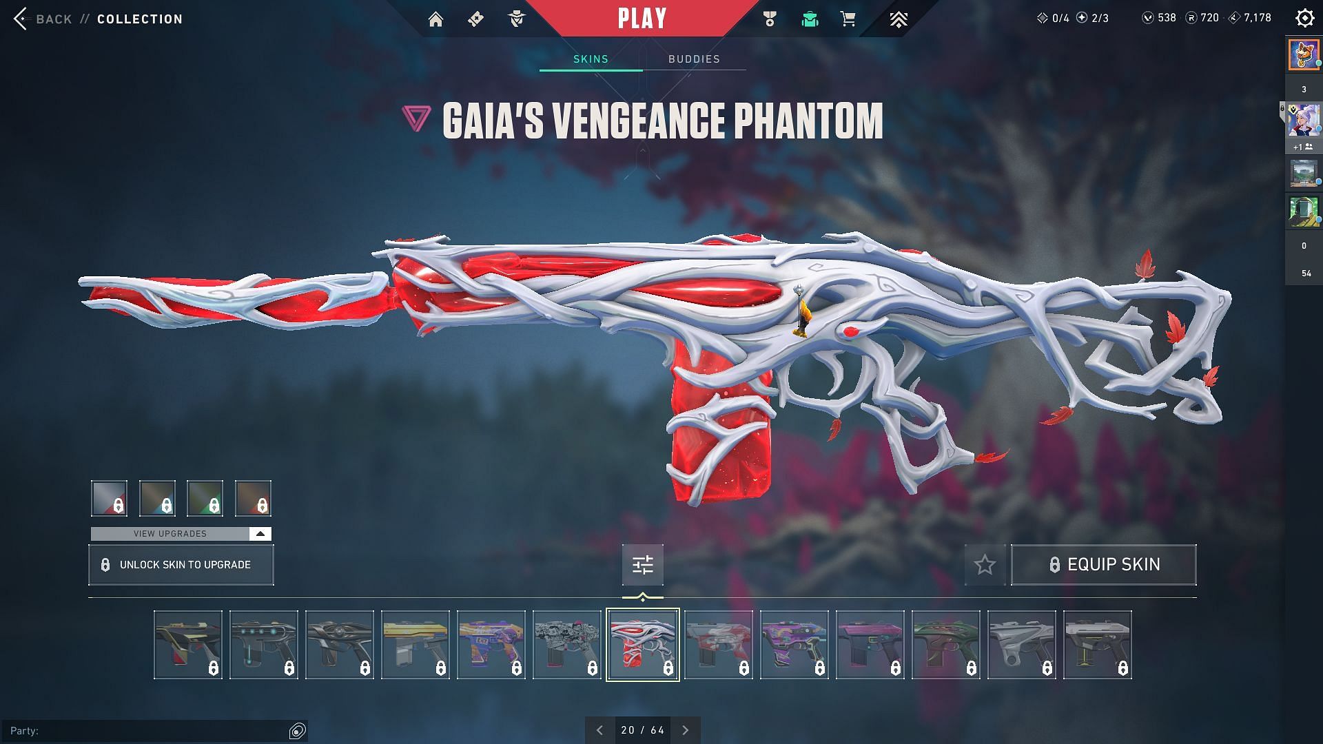 Gaia&#039;s Vengeance Phantom (Image via Riot Games)