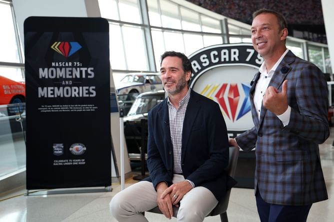 Jimmie Johnson's former crew chief Chad Knaus on their intertwined yet separate NASCAR legacies: "There's enough of it that's combined"