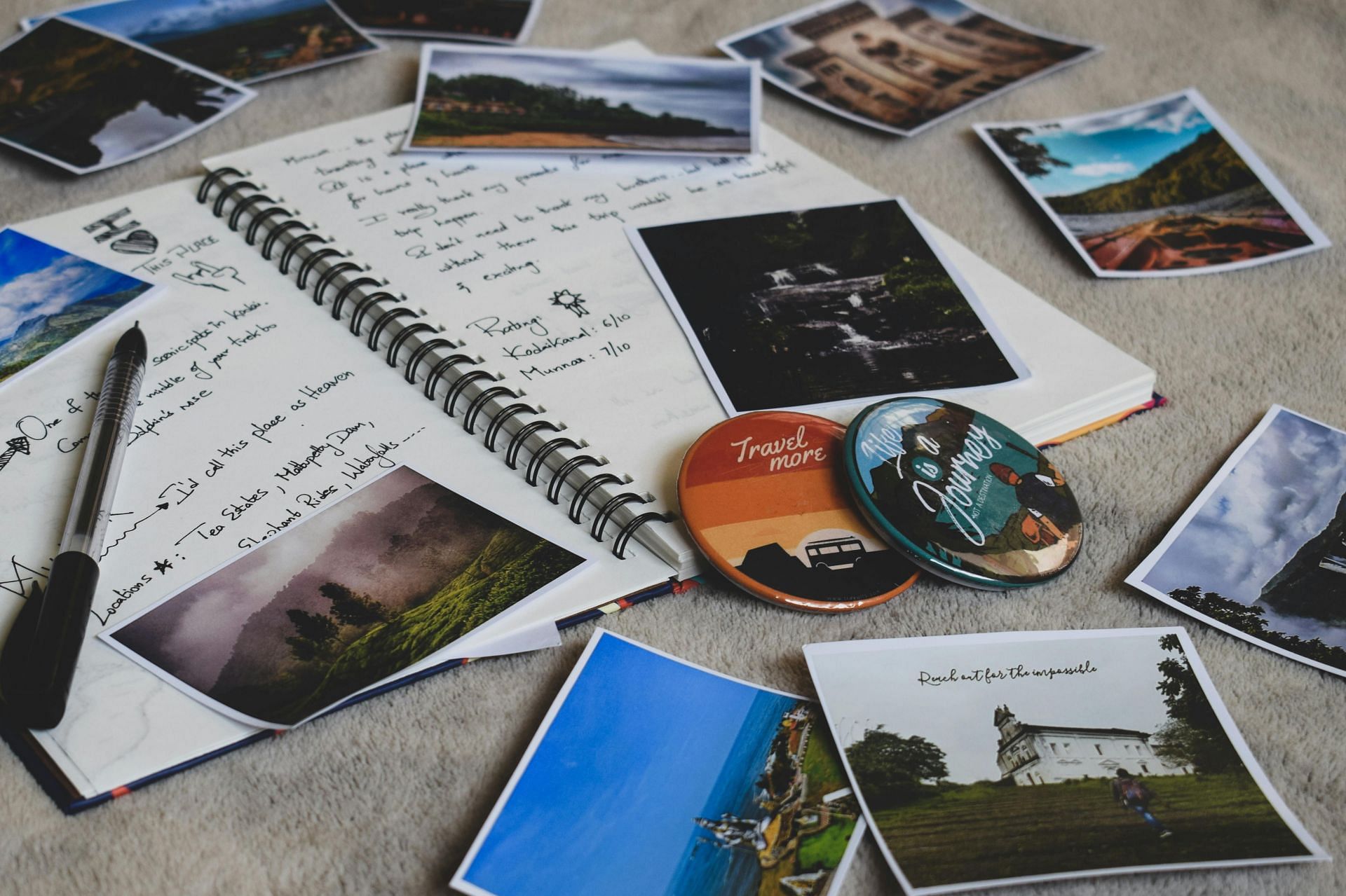 Handmade Scrapbook Essentials (Image via Pexels)