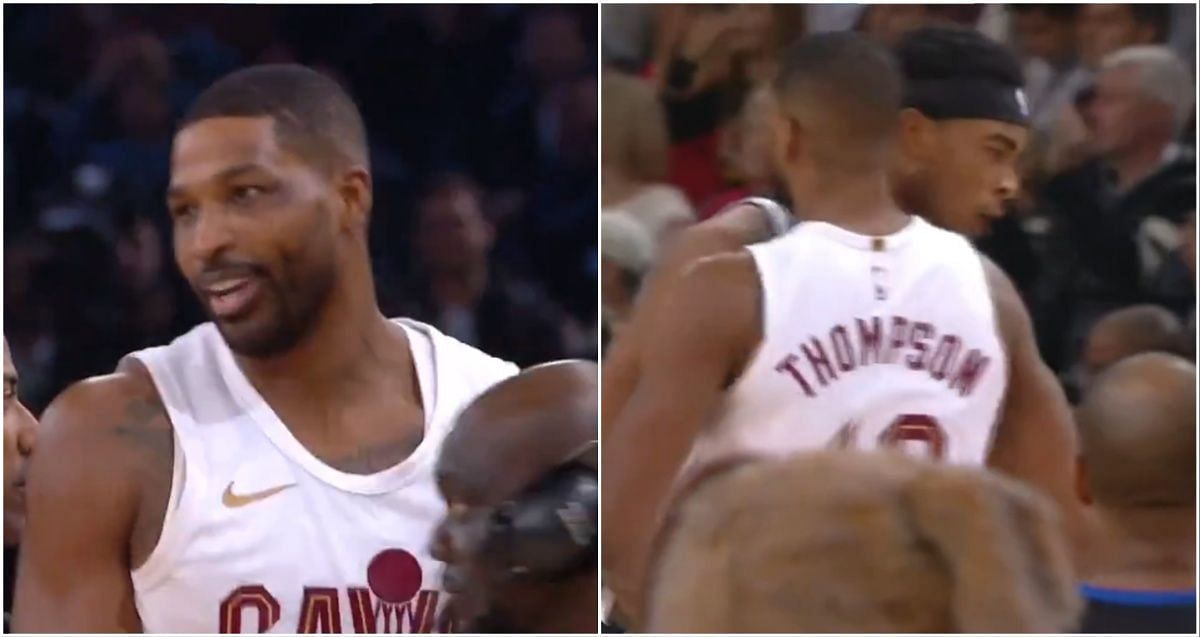Fans react to Tristan Thompson and Nic Claxton