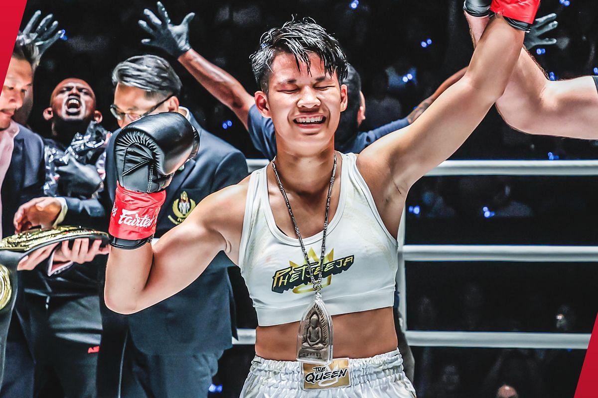 Thai sensation Phetjeeja said she is a Muay Thai fighter at heart despite success in kickboxing. -- Photo ONE Championship