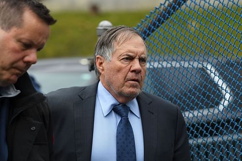 Bill Belichick at New England Patriots v Buffalo Bills