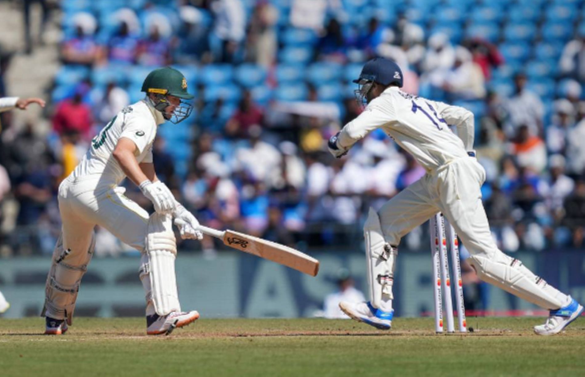 Bharat impressed behind the stumps as the home series against Australia progressed.