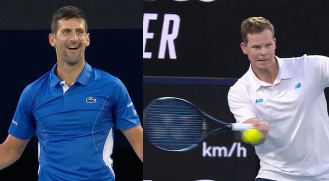 "Djokovic finding out what it's been like to bowl to Steve Smith"- Stuart Broad's cheeky remark to Australian star's service return in charity match