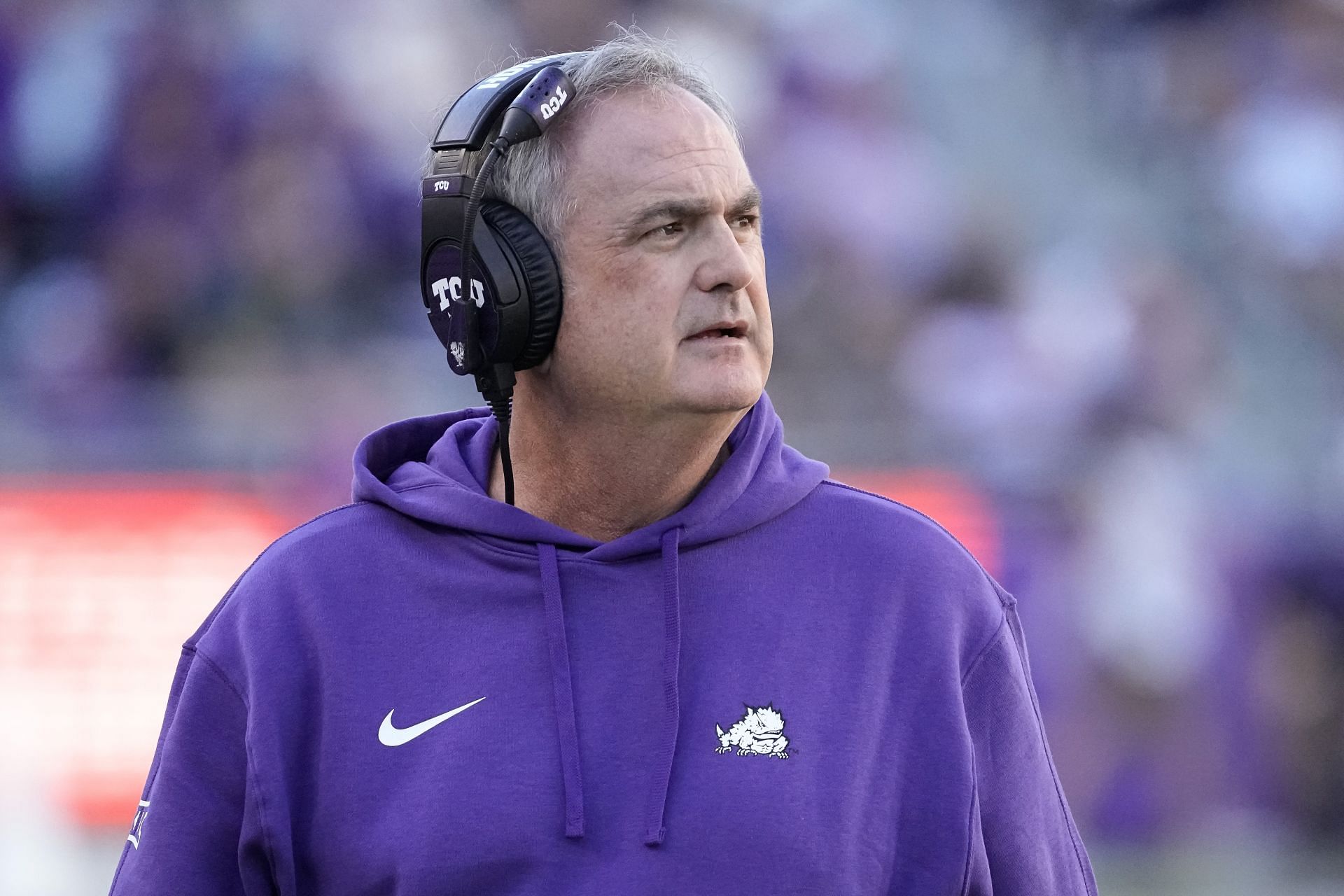 TCU coach Sonny Dykes