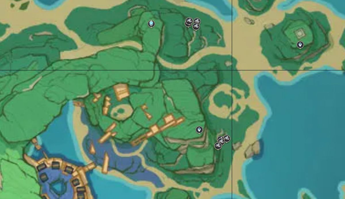 All White Iron Chunk locations in Genshin Impact