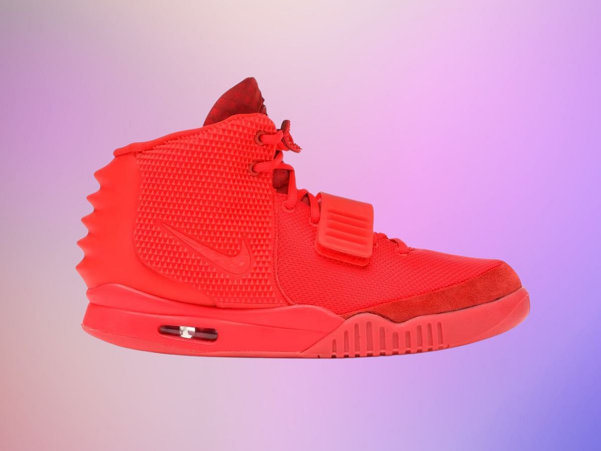 Nike Air Yeezy 2 Red October - $13,024.189 (Image via Sportskeeda)