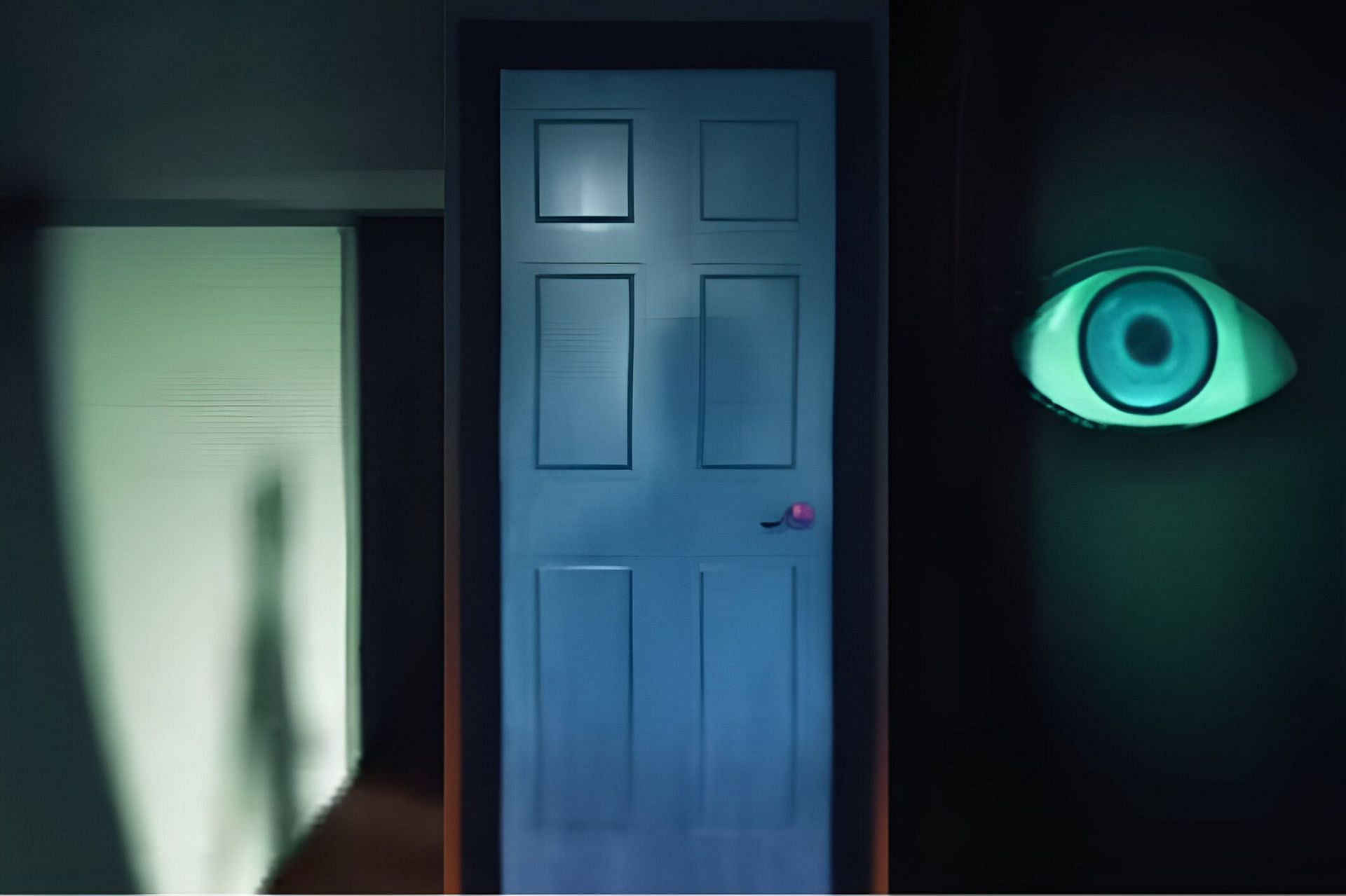 A mysterious creature approaches Sung Jinwoo&#039;s room (Image via A-1 Pictures)