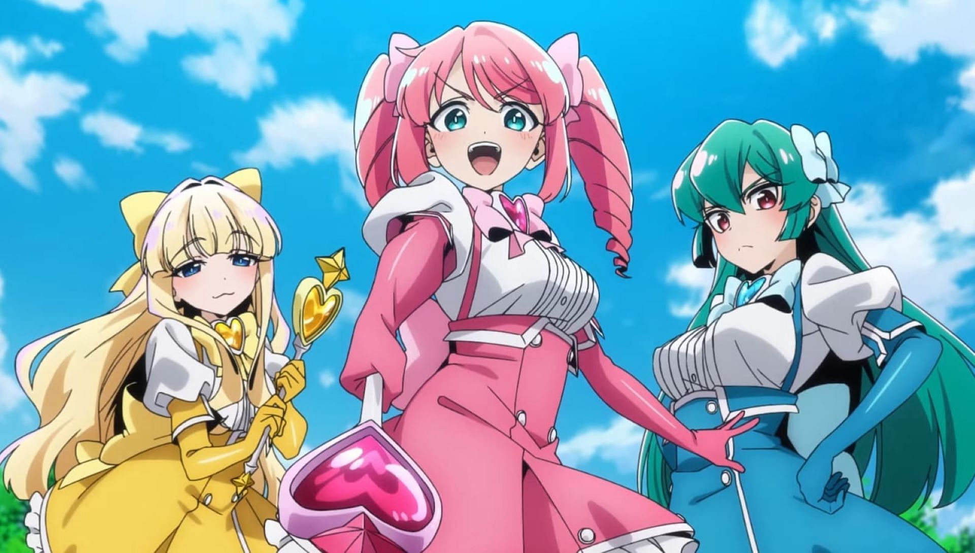 The magical girls, as seen in the anime (Image via Asahi Production)
