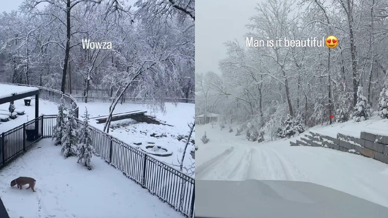 Photos of the snowfall in the Kansas City area.