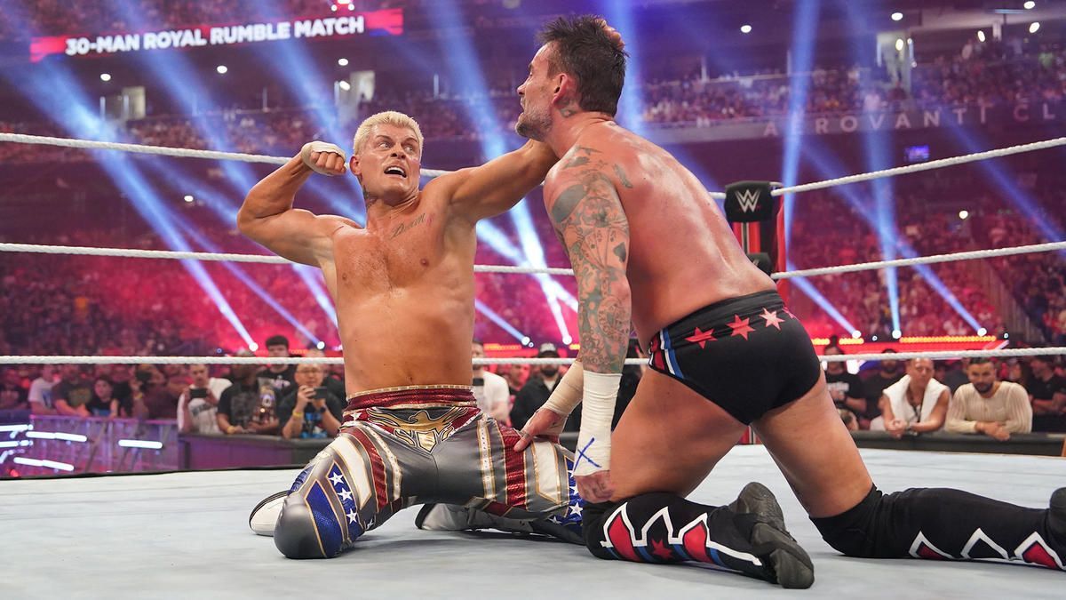 Cody Rhodes and CM Punk closed out Royal Rumble.