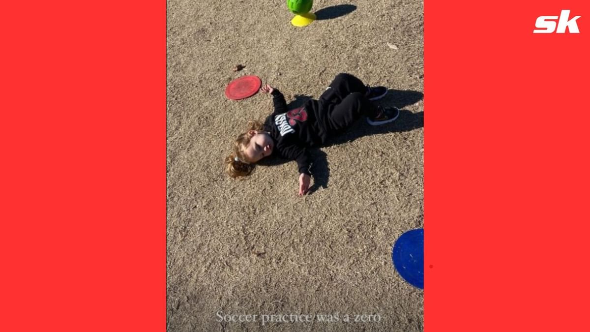 Cody Bellinger's daughter ends up flat on ground after hilarious first