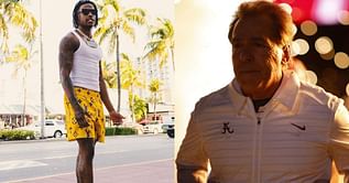 Former Alabama WR Isaiah Bond reacts to $70M worth Nick Saban’s boogie boarding adventures - “Enjoy it coach”