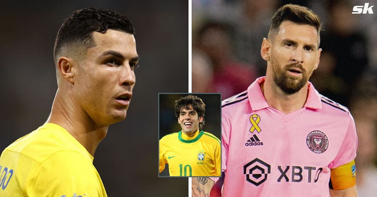 Kaka chose Ronaldo Nazario over Cristiano Ronaldo and Lionel Messi 
