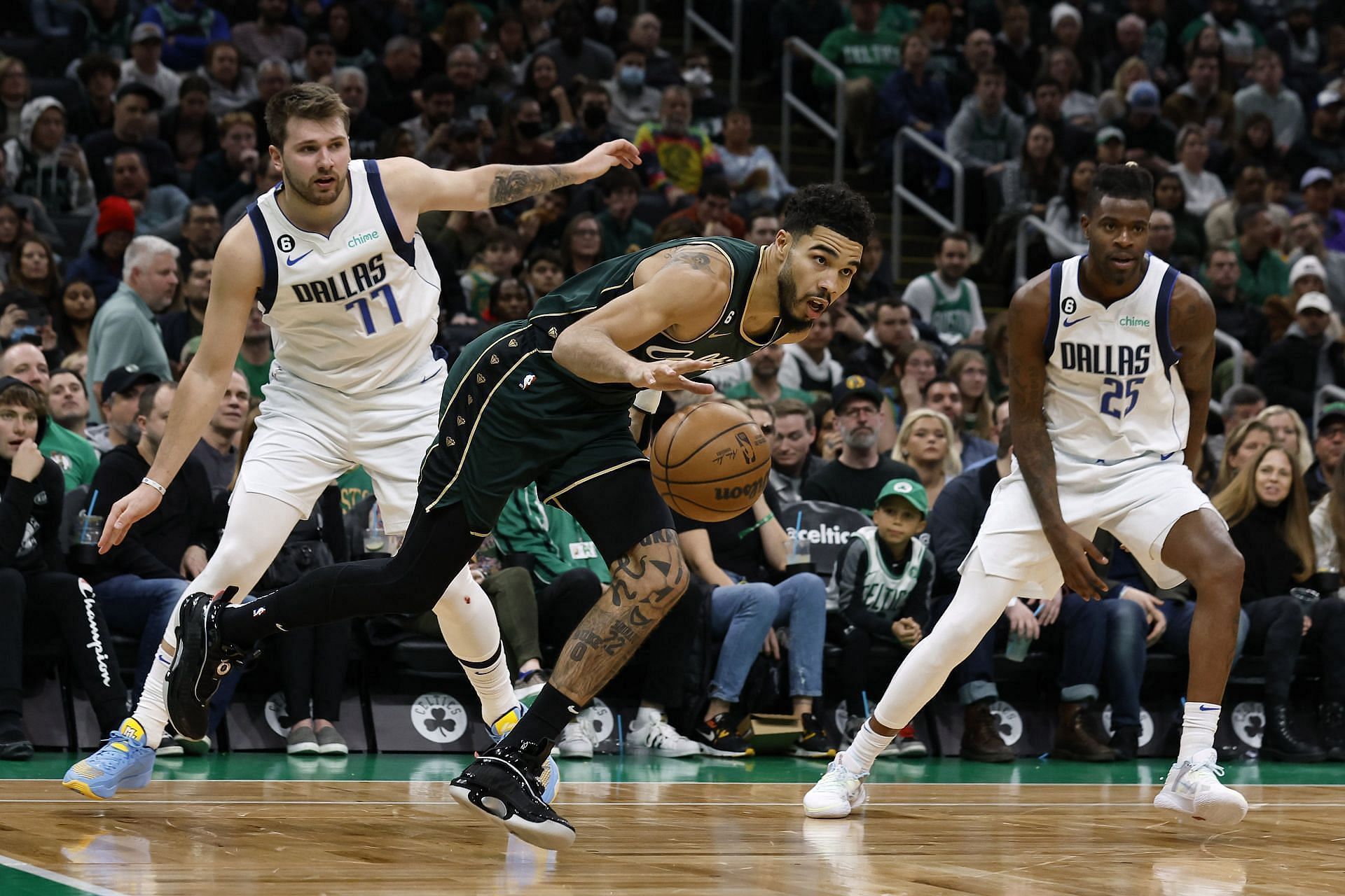 Boston Celtics vs Dallas Mavericks starting lineups and depth charts 