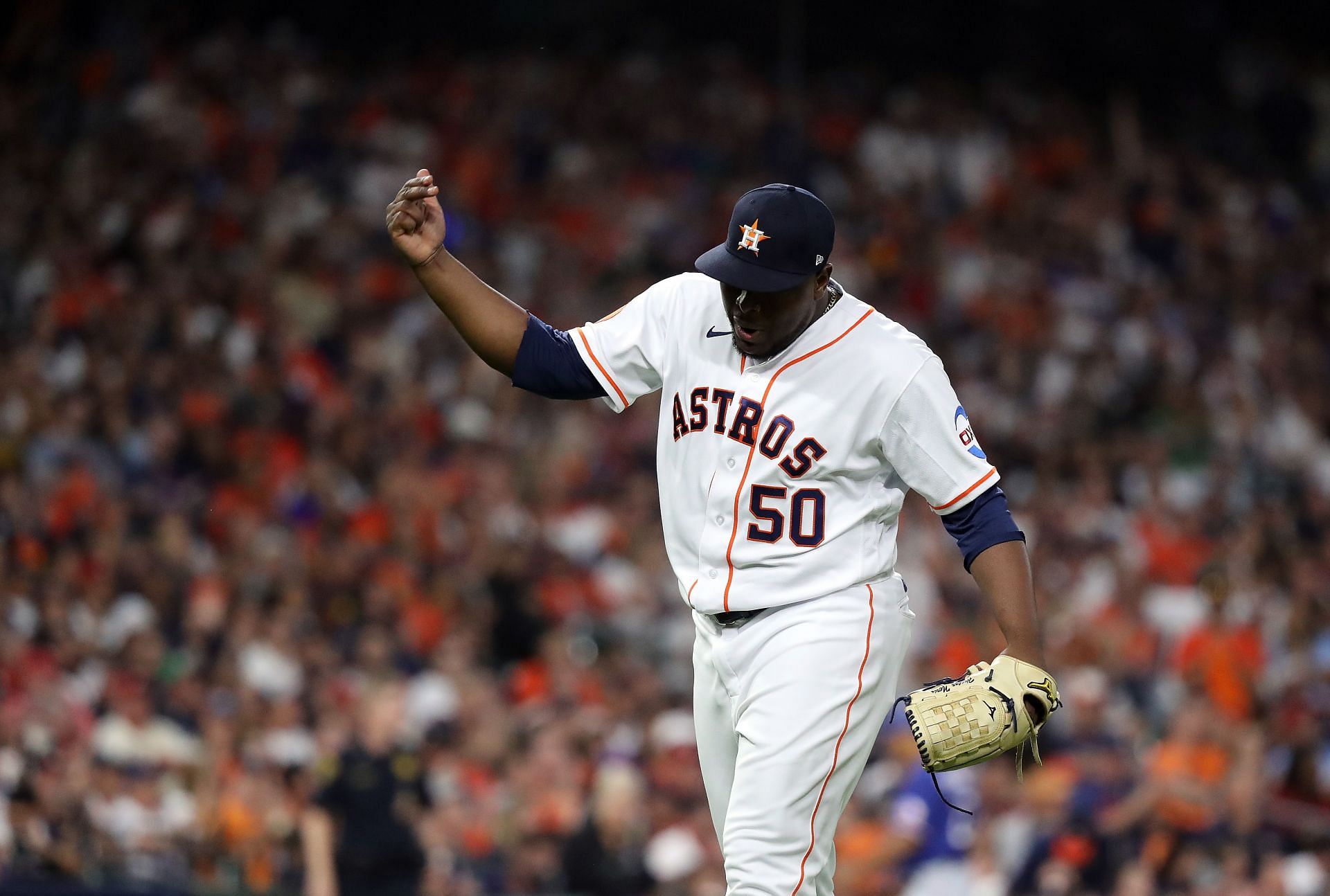 Championship Series - Texas Rangers v Houston Astros - Game One