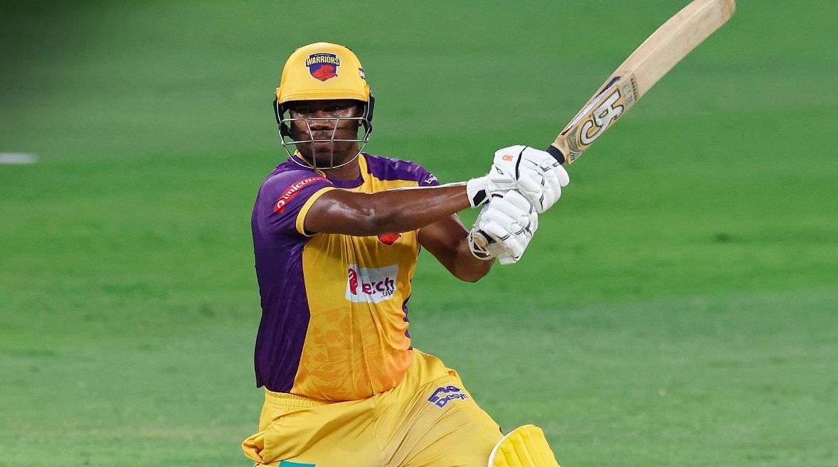 Johnson Charles in action (Image Courtesy: X/International League T20)