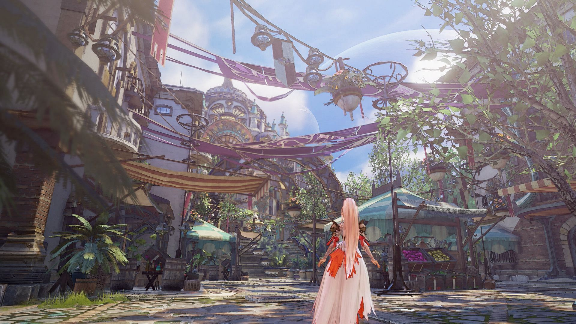 Tales of Arise&#039;s action-focused combat and cel-shaded art choice are similar to many games like Genshin Impact (Image via Bandai Namco)