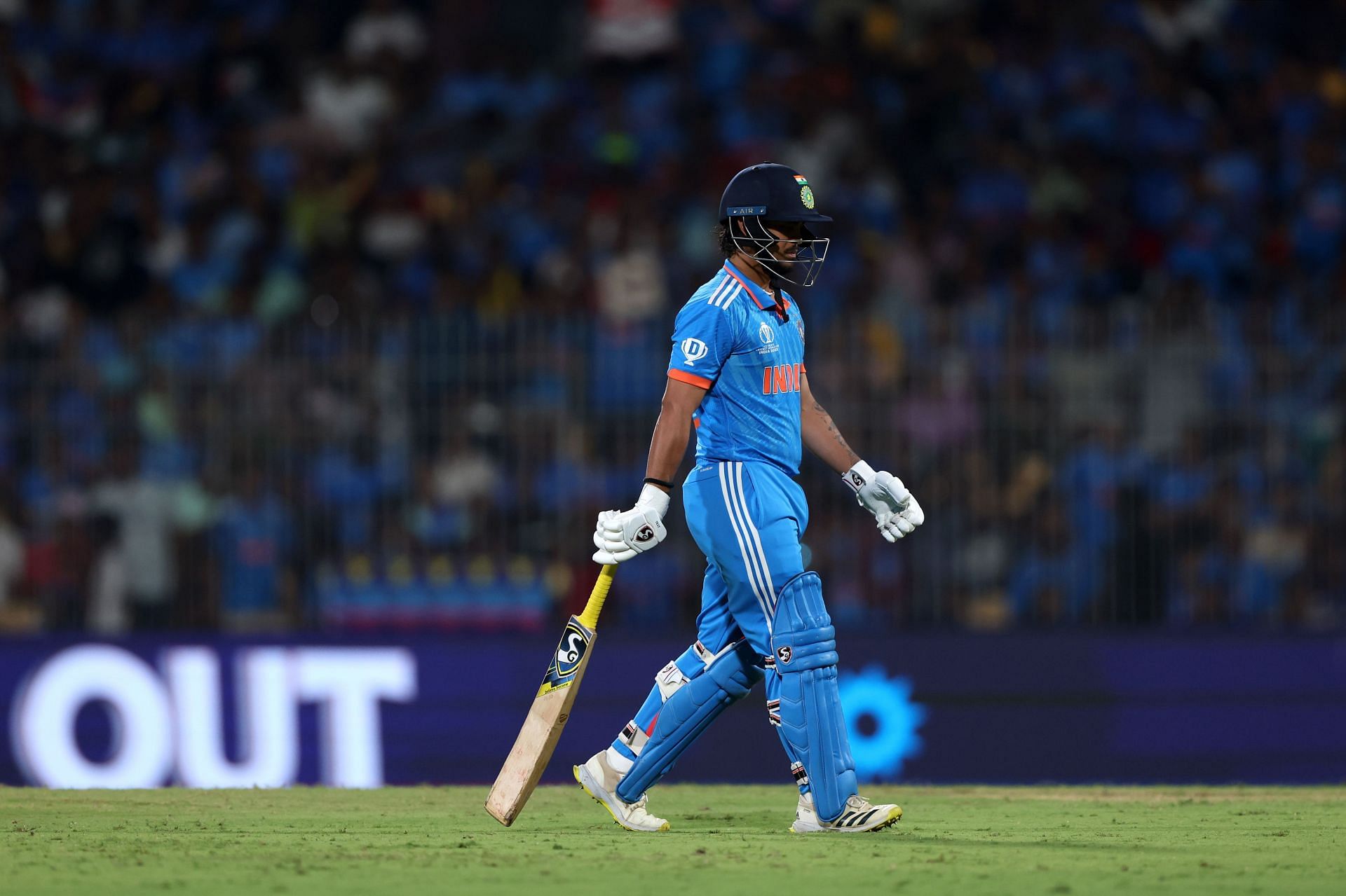 Ishan Kishan in action: India vs Australia - ICC Men's Cricket World Cup India 2023