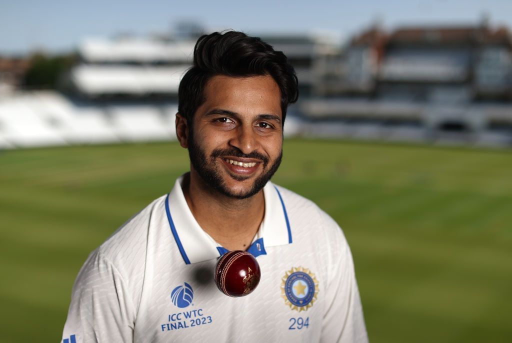 Shardul Thakur played in the first Test against South Africa.