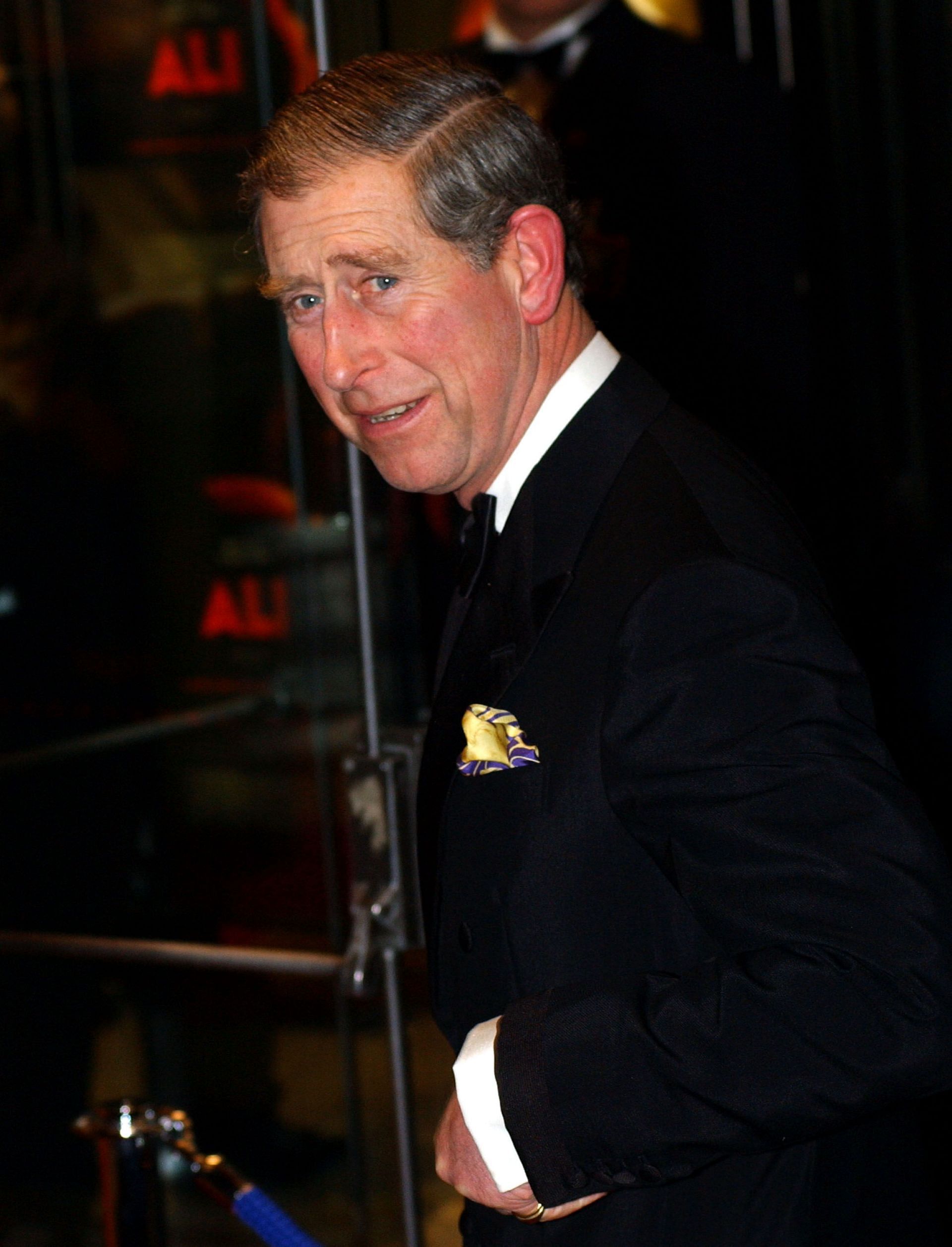 Prince Charles at Ali World Premiere in 2001 (Image via Getty)