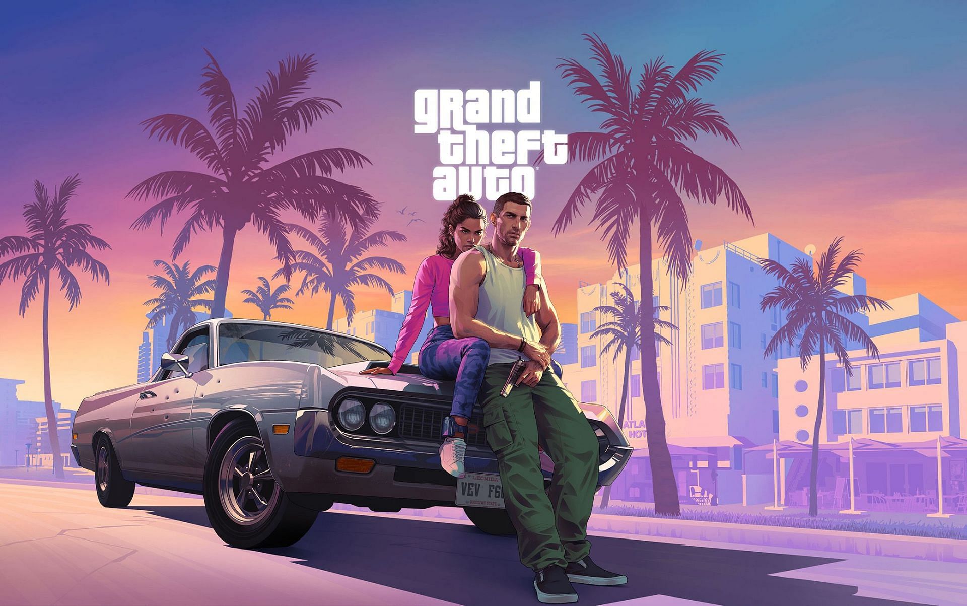 Official Grand Theft Auto 6 artwork (Image via Rockstar Games)