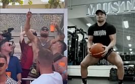 Conor McGregor issues three-word reaction to hilarious training comparison video between him and Michael Chandler