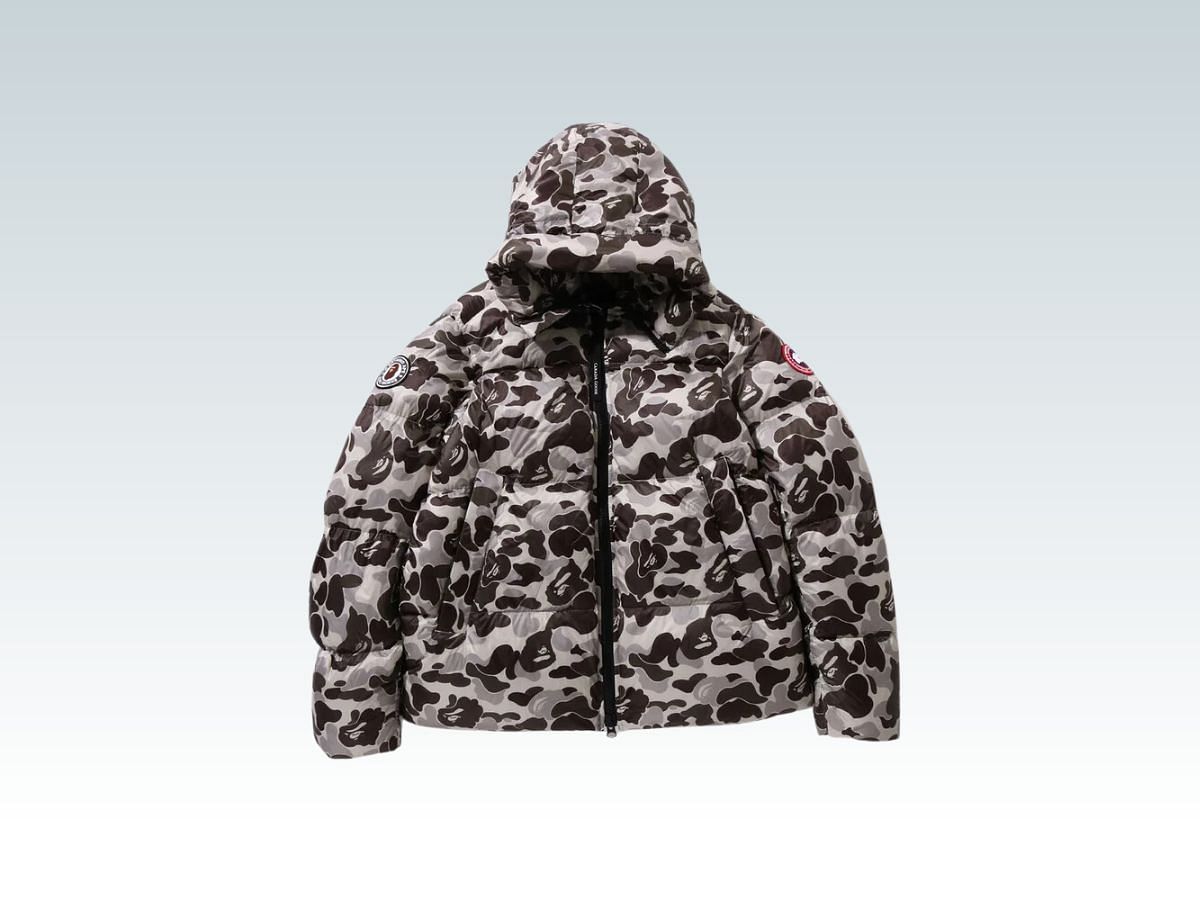 The Canada goose crofton puffer (Image via Bape)