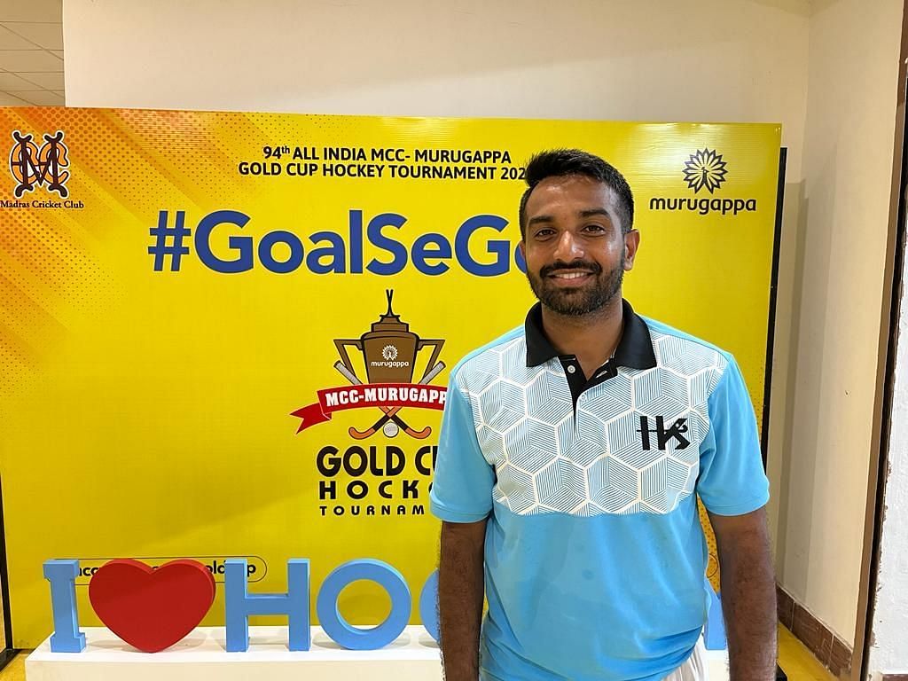 Hockey Karnataka player Aiyappa MB