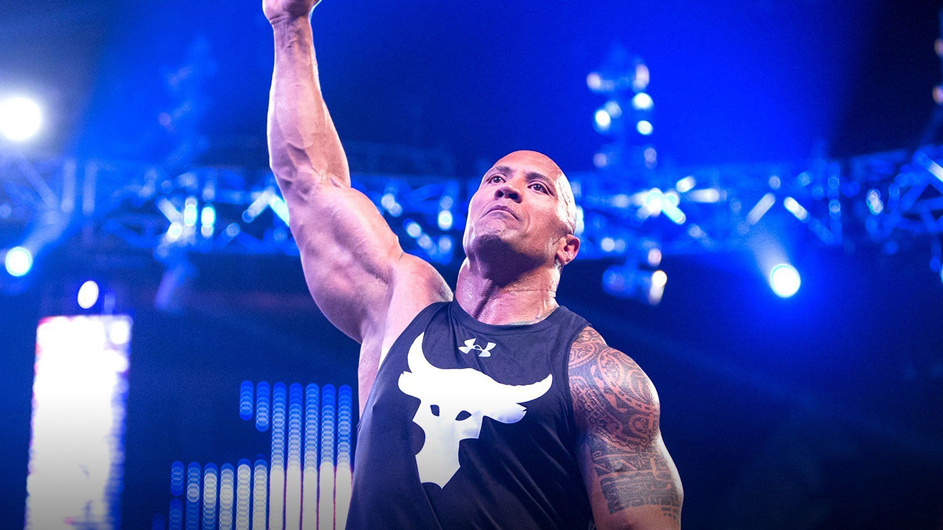 The Rock is a former WWE Champion!