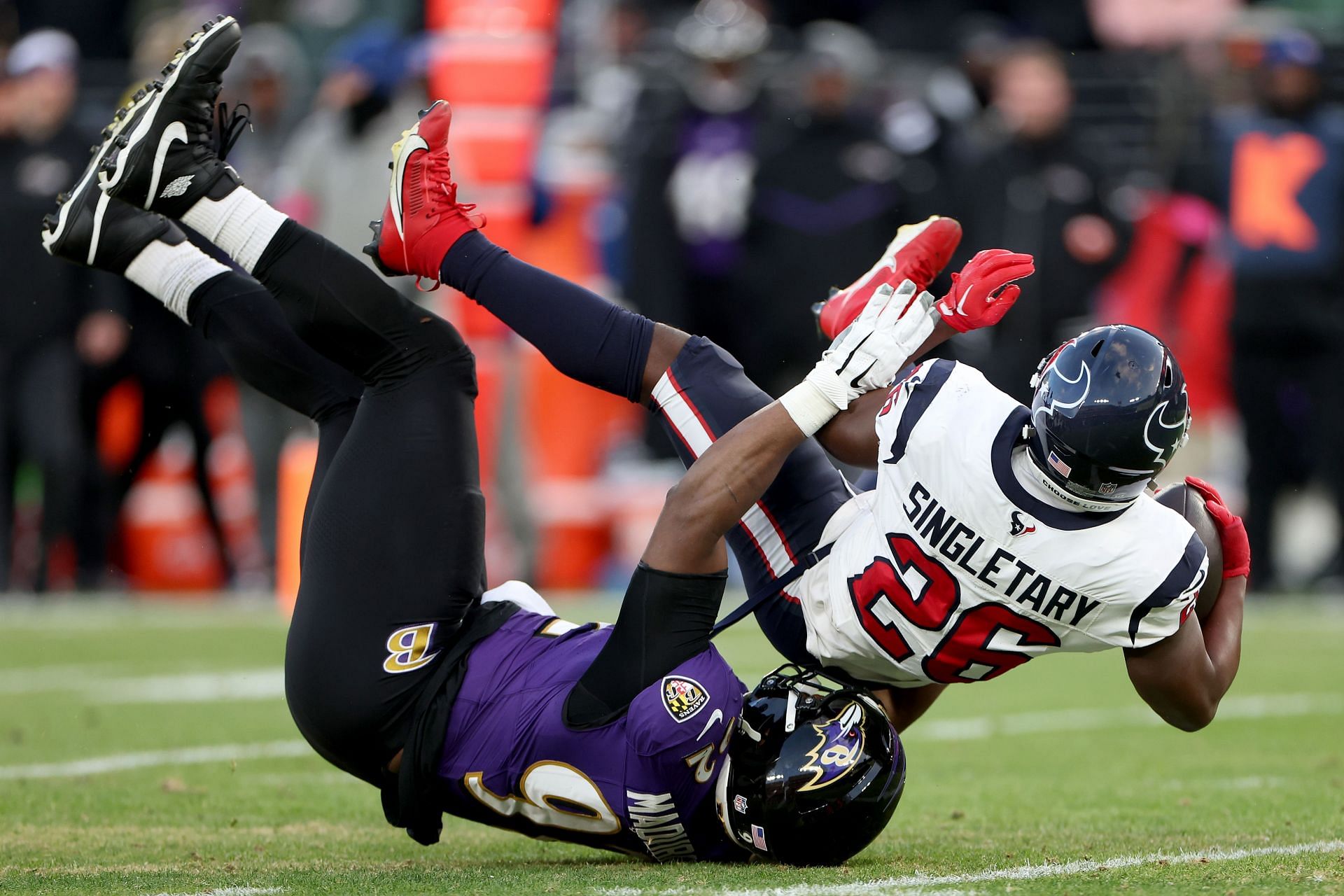 AFC Divisional Playoffs - Houston Texans v Baltimore Ravens