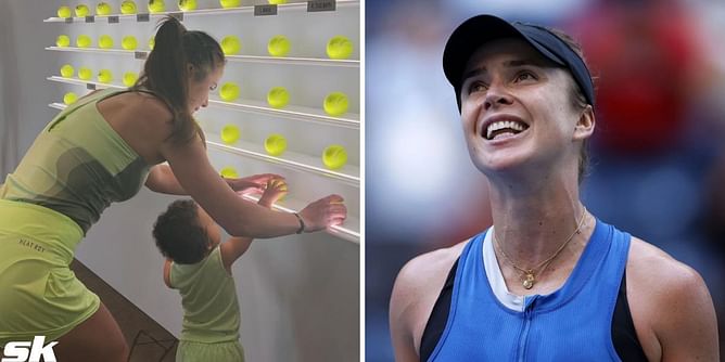 "She got very sick before we left"- Elina Svitolina talks about traveling to tournaments with daughter Skai, enjoying her company at Australian Open
