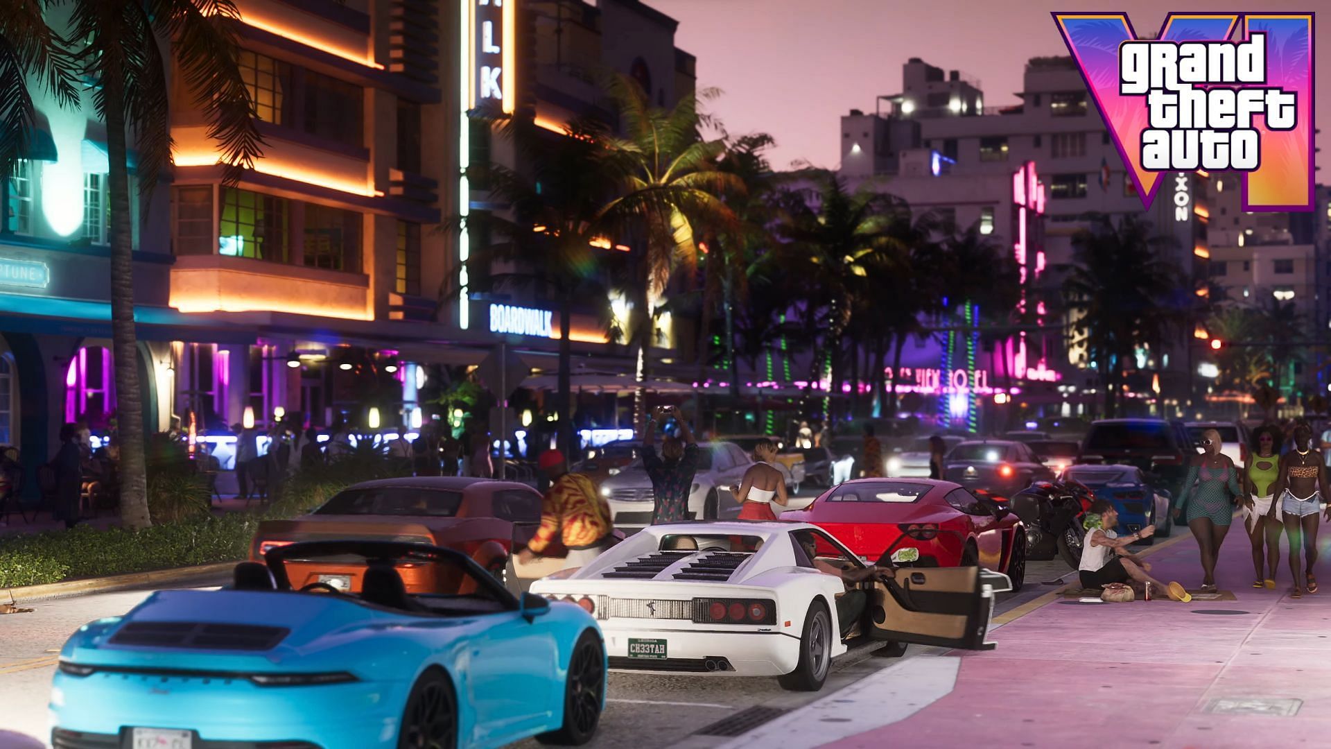 Rockstar Games has included many returning cars in the GTA 6 trailer (Image via Rockstar Games)