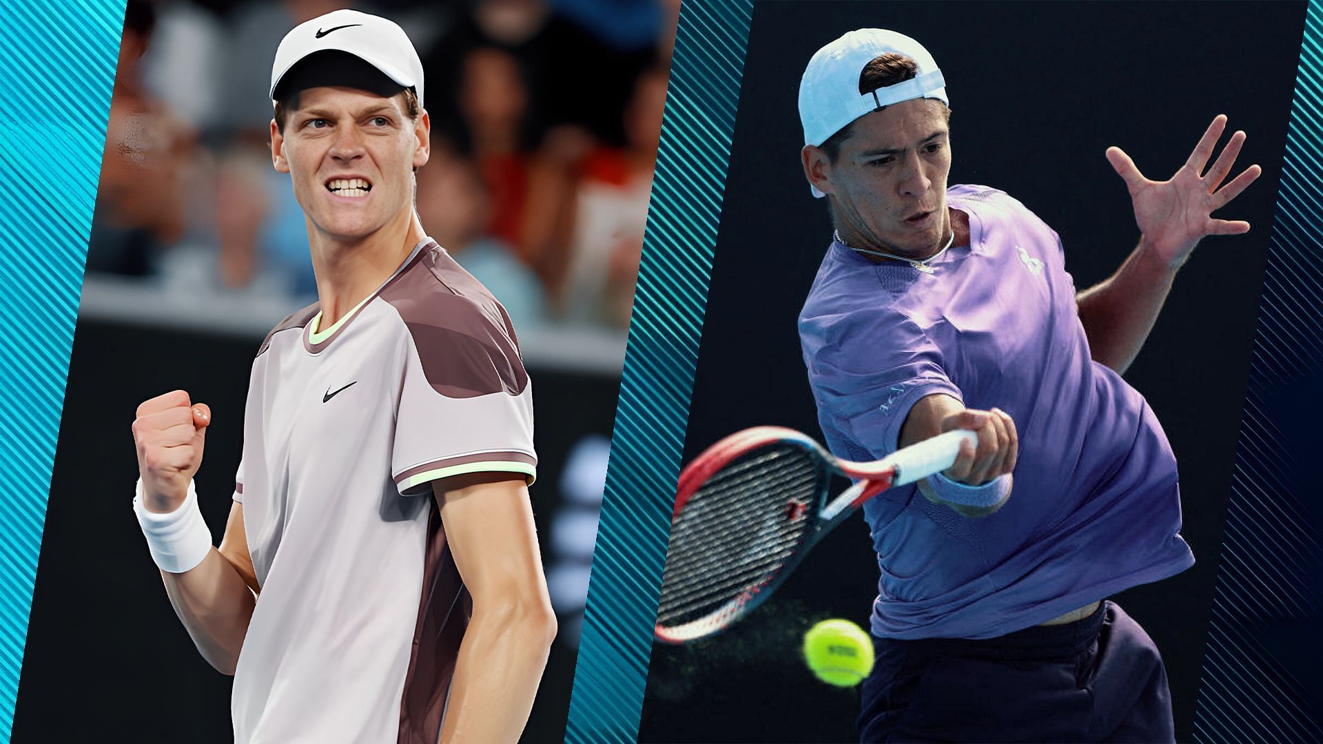Jannik Sinner vs Sebastian Baez : Australian Open 2024