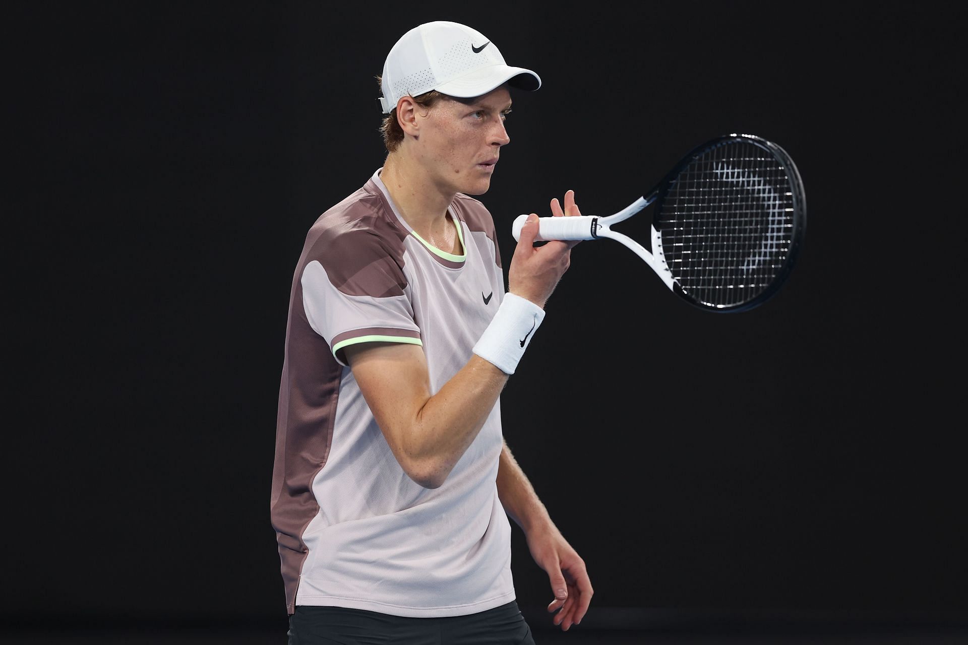 Jannik Sinner at the 2024 Australian Open - Day 4