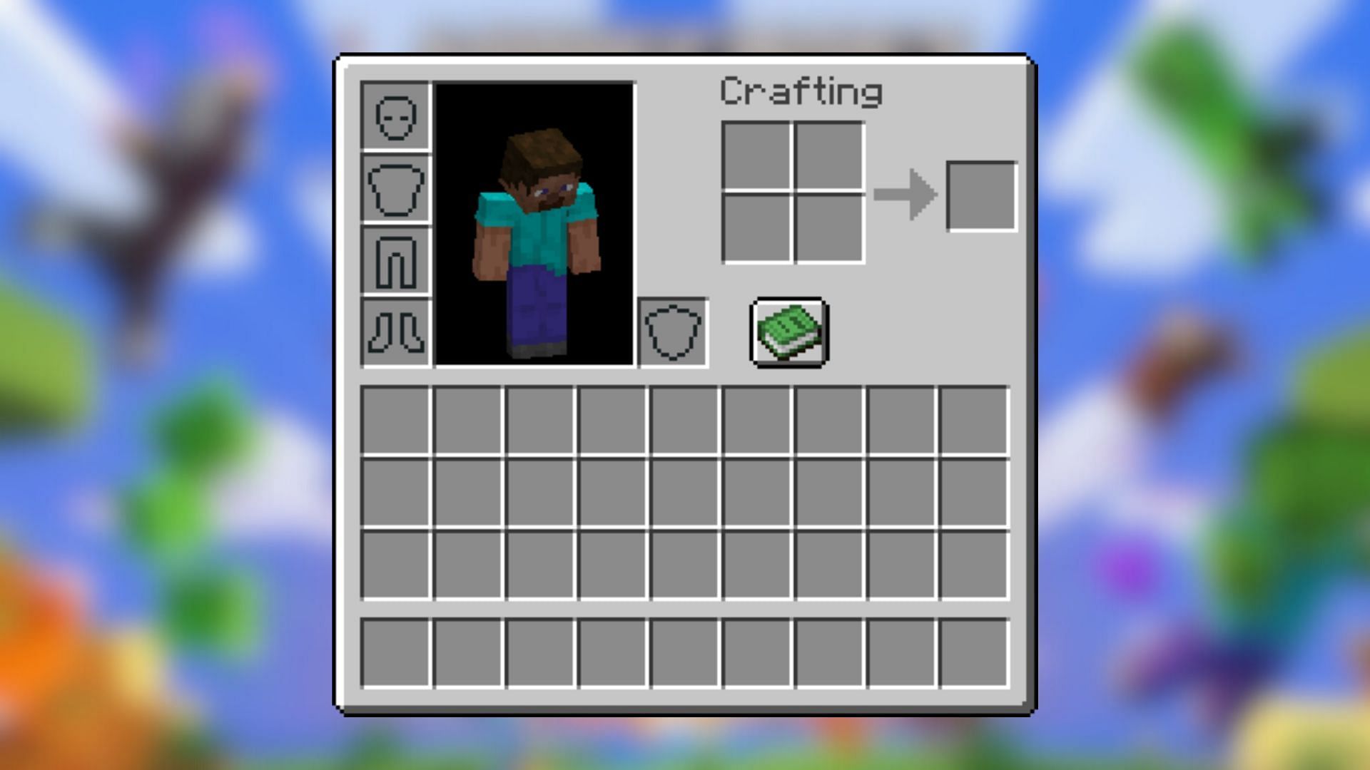 Minecraft inventory (Image via Mojang Studios)