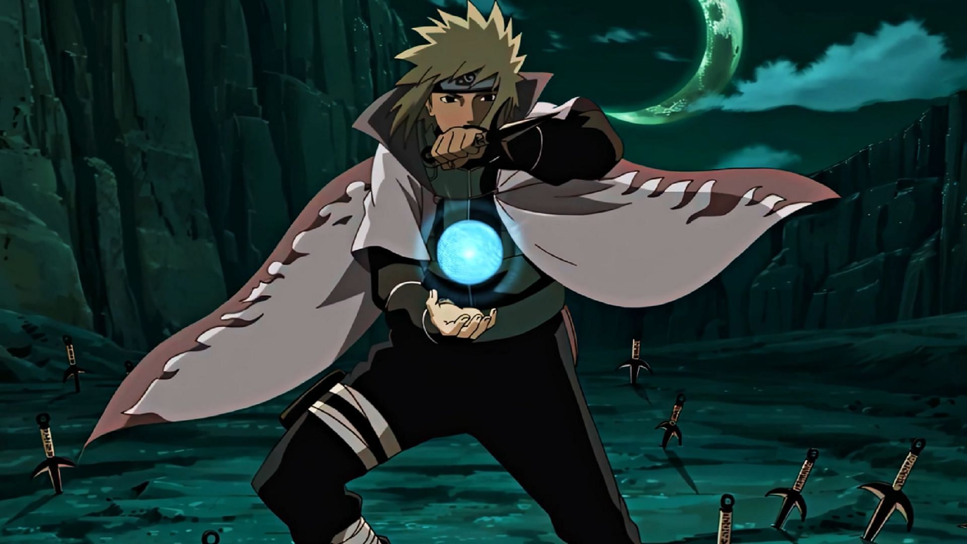 Minato Namikaze as the Hidden Leaf&#039;s Fourth Hokage (Image via Studio Pierrot)