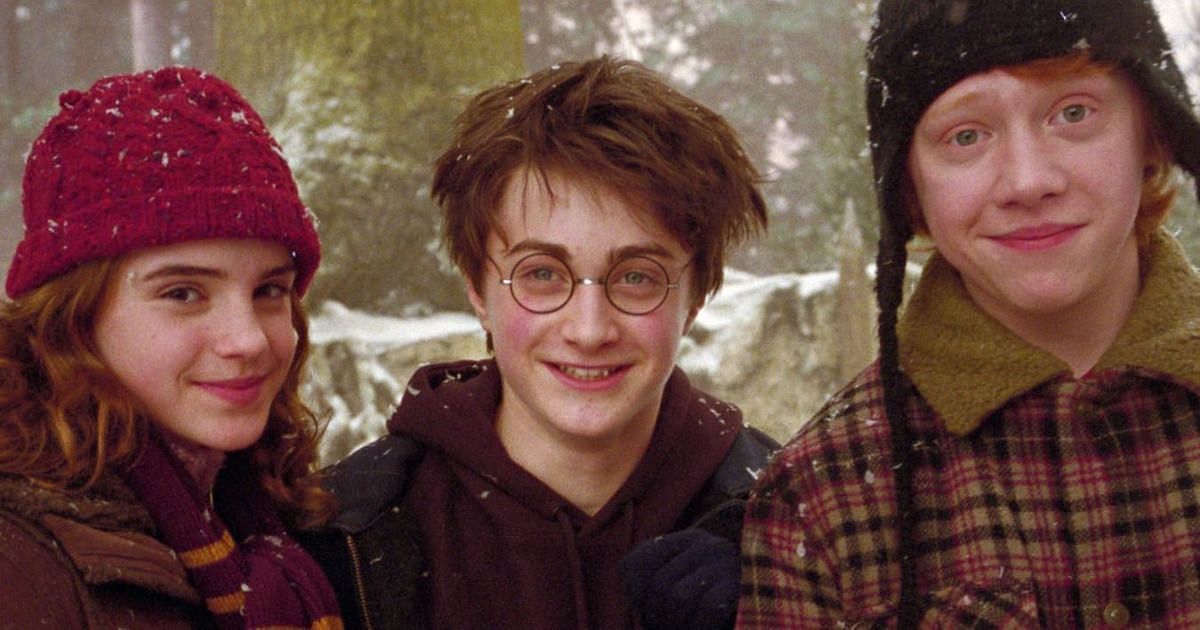 Daniel Radcliffe, Emma Watson, and Rupert Grint (Image via harrypotter@Instagram)