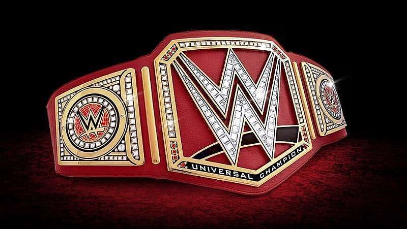 The WWE Universal Championship belt unveiled on RAW