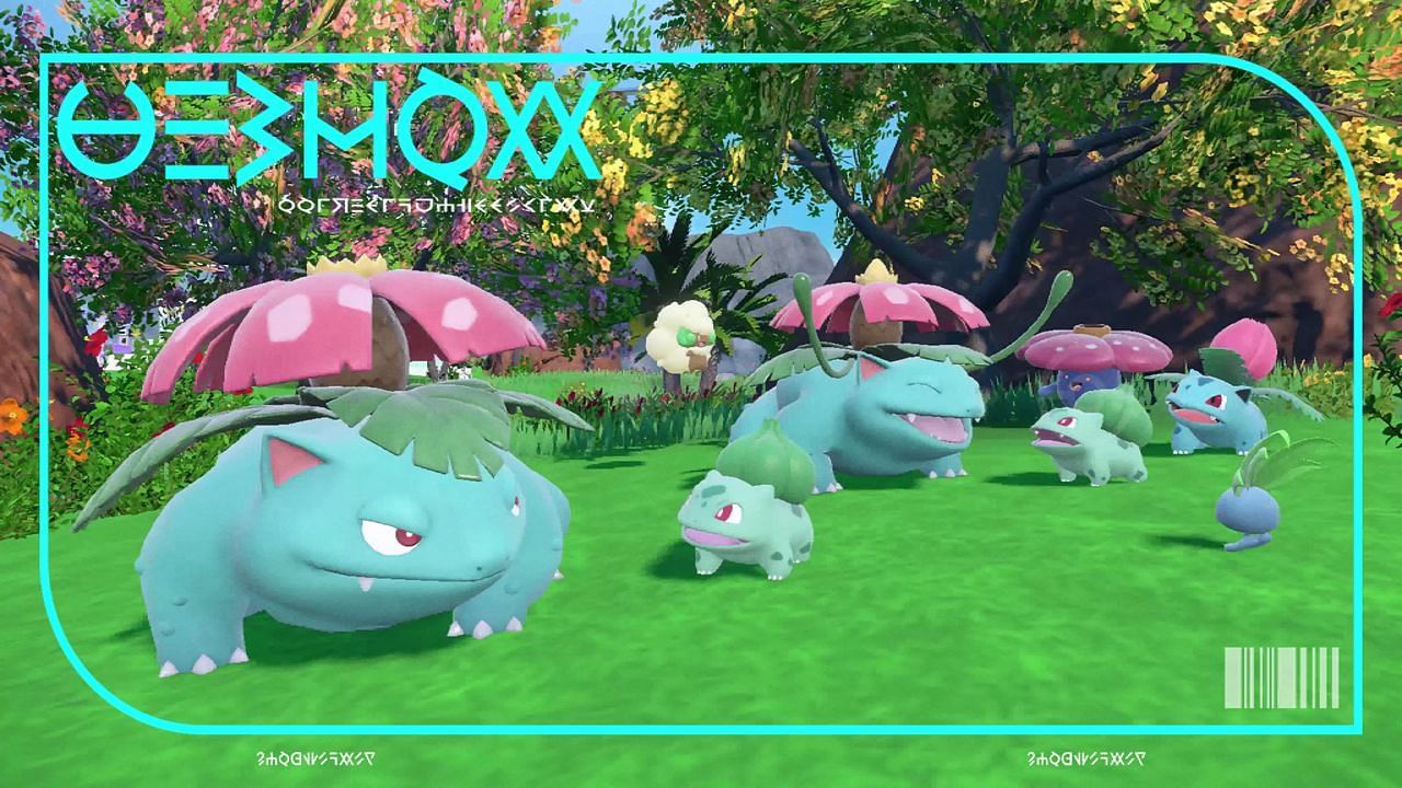 Venusaur&#039;s Pokedex picture in Pokemon Scarlet and Violet (Image via Game Freak)