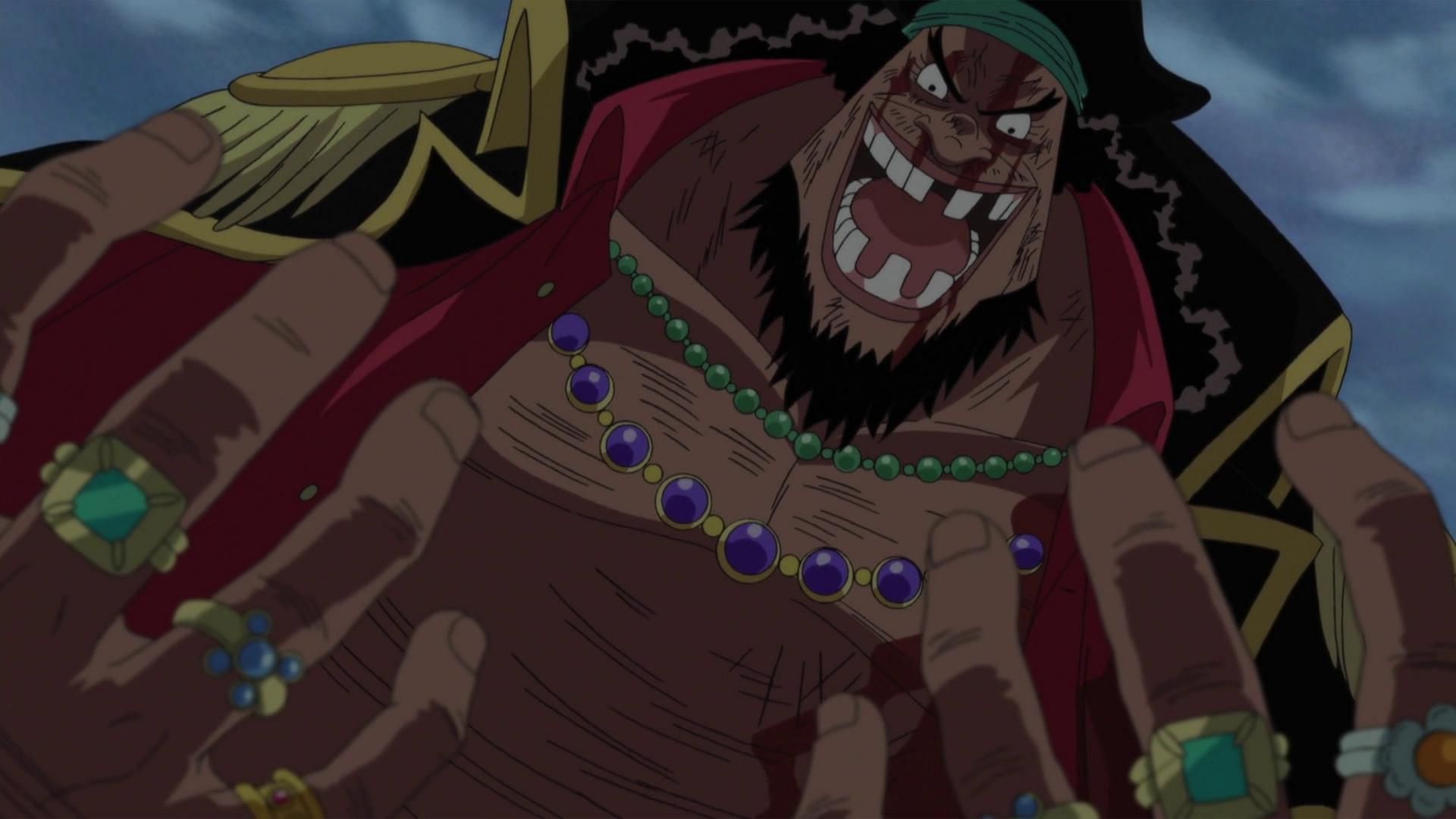 Blackbeard as seen in One Piece (Image via Toei Animation, One Piece)