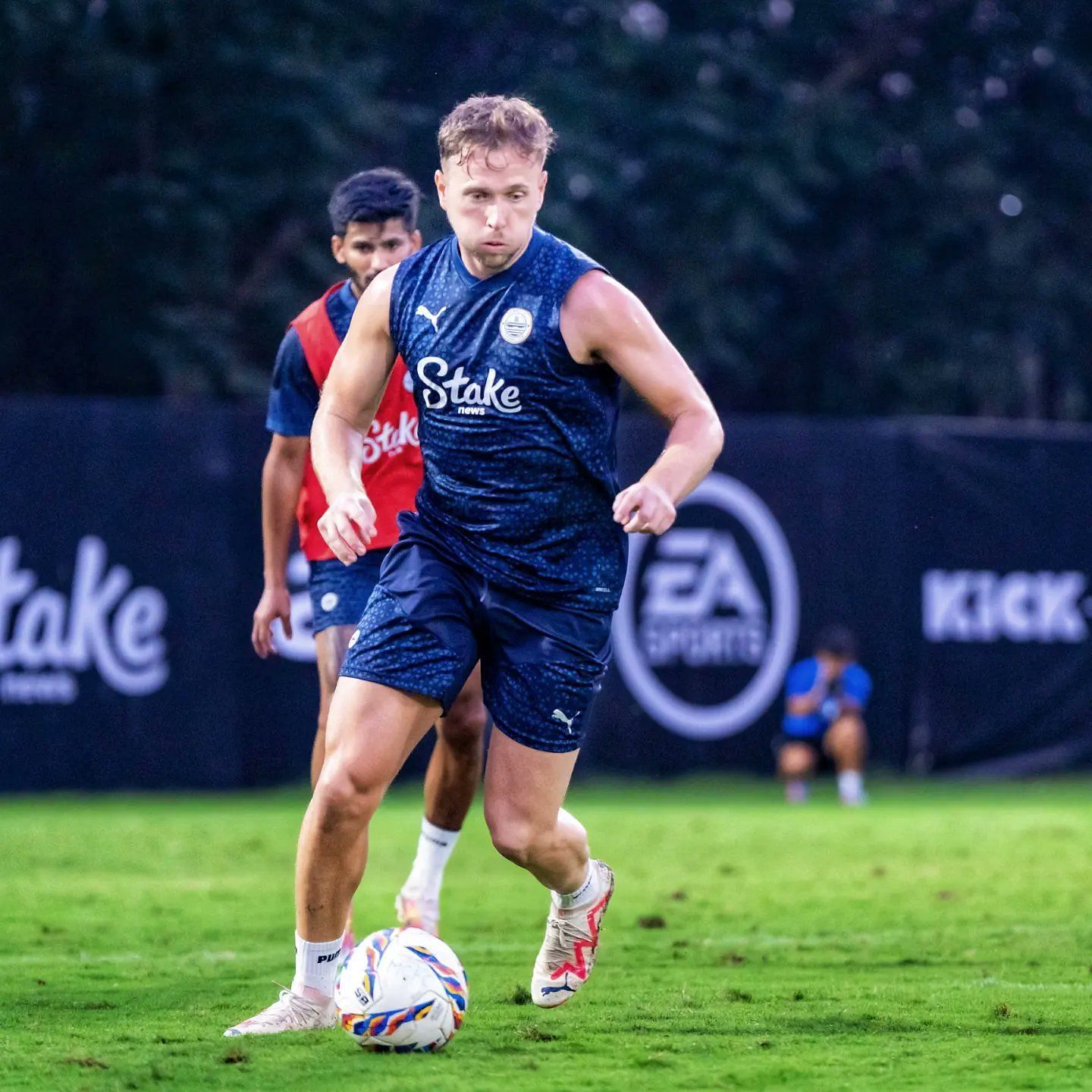 Attacker Greg Stewart is set to leave Mumbai City FC.