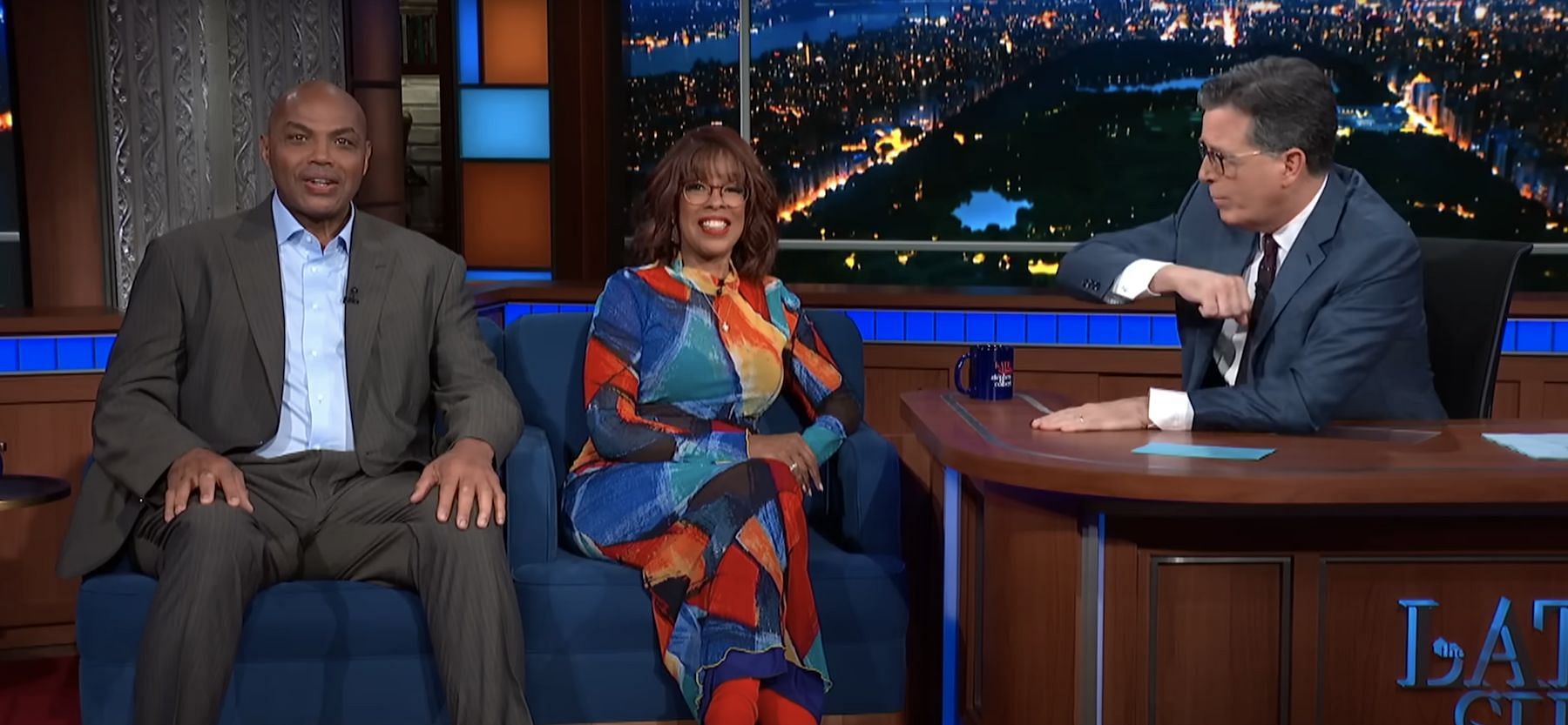 Stephen Colbert playfully taunts Charles Barkley for ignoring his calls during COVID days.
