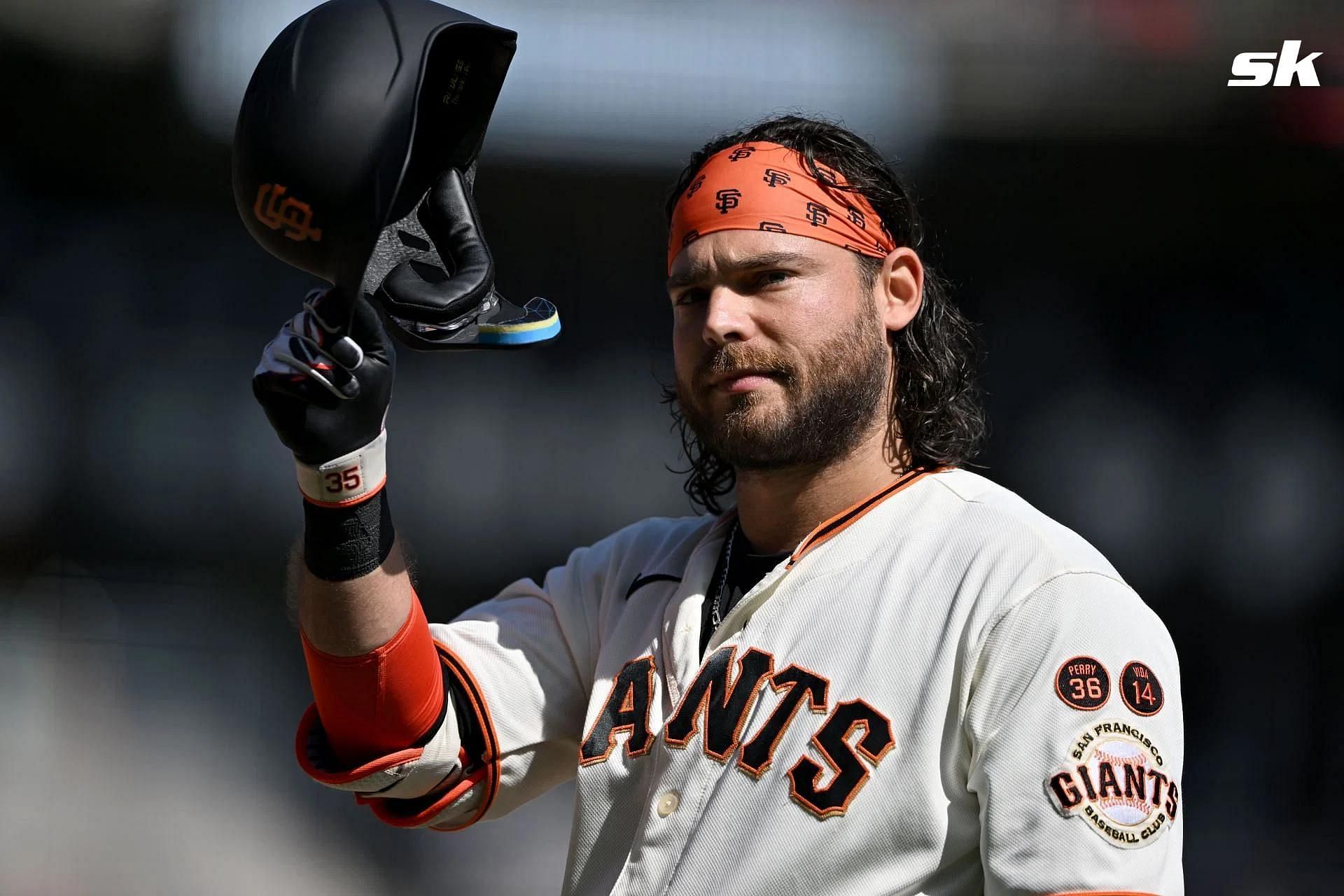 Brandon Crawford in his last game for the Giants.