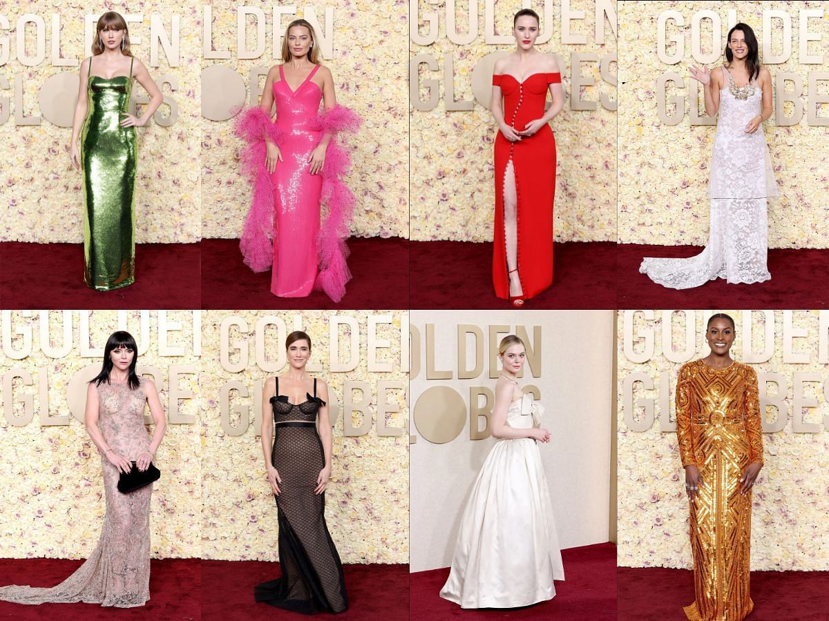 10 bestdressed females at 2024 Golden Globes Awards