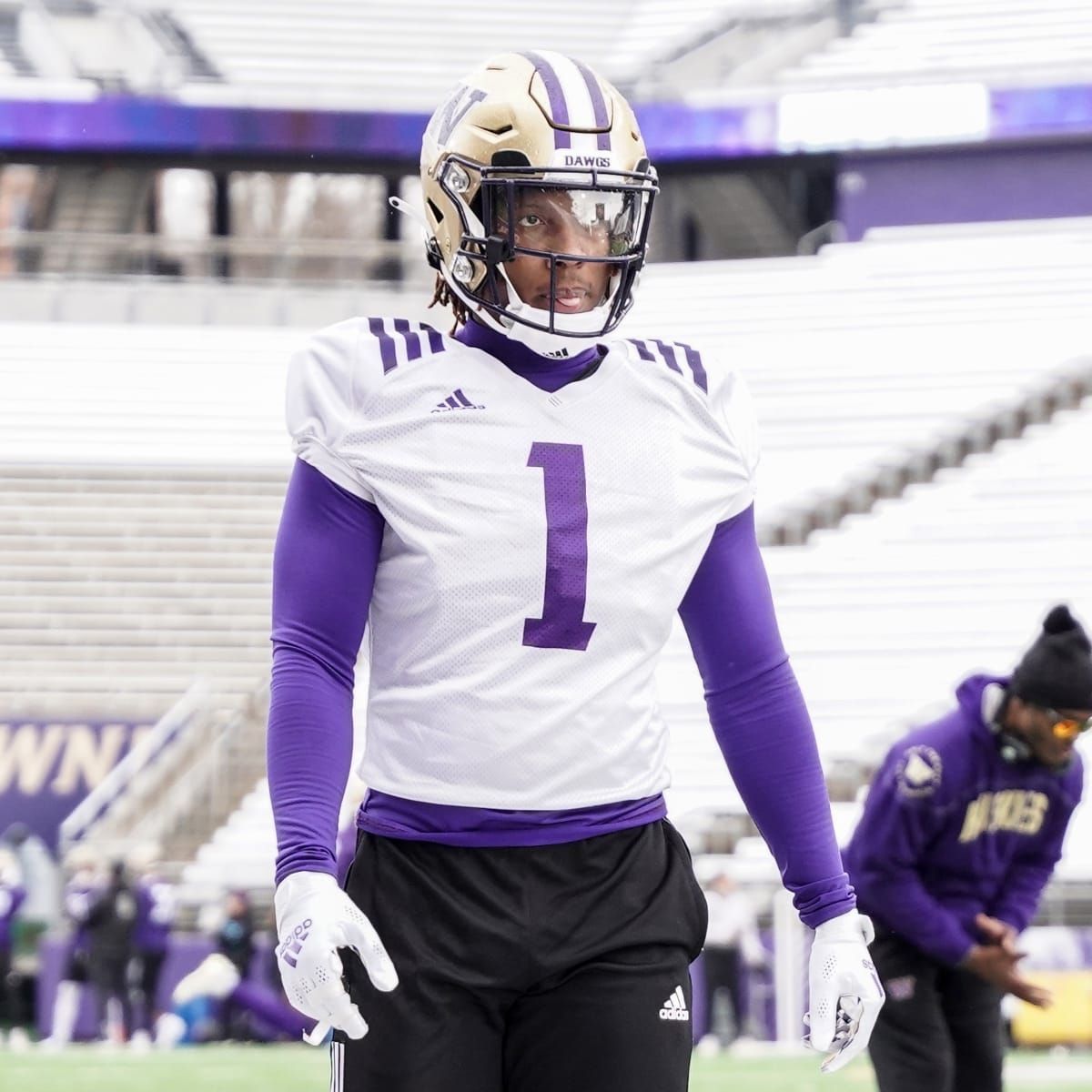 Washington Huskies CB Jabbar Muhammad