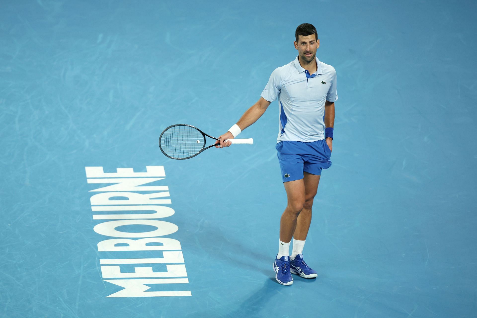 Novak Djokovic has a record 10 titles at the Australian Open.