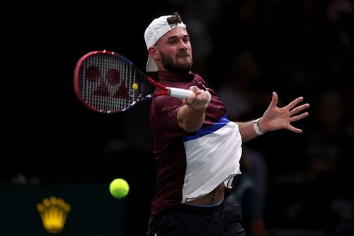 Tommy Paul at the Rolex Paris Masters - Day One