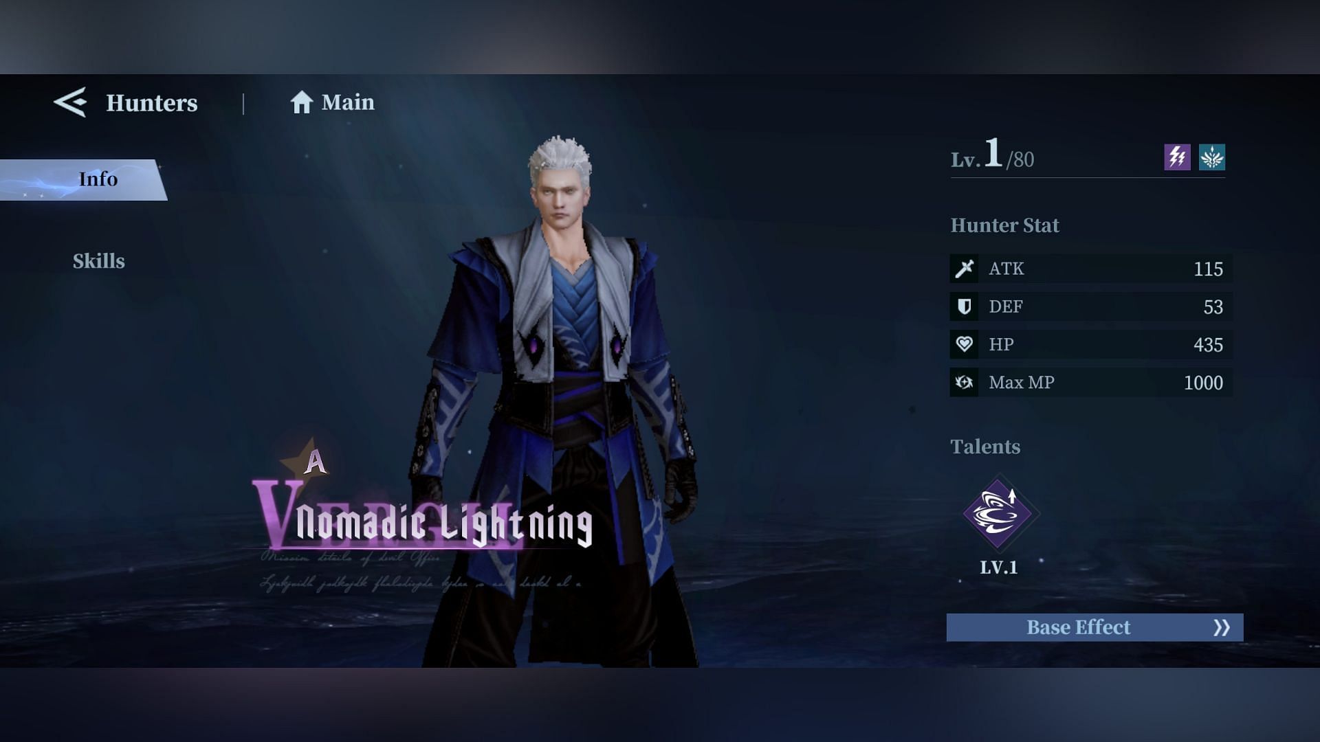 Vergil - Nomadic Lightning in Devil May Cry (Image via Nebula Joy)